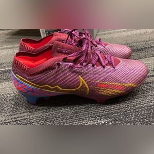 Nike Mbappe Zoom Mercurial Vapor 15 Elite- Dark Beetroot & Metallic Vivid Gold